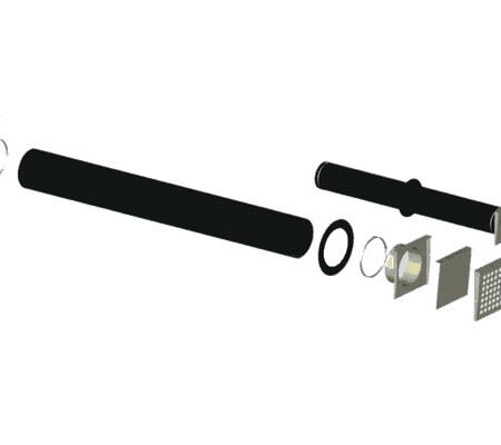 Kit entrée d'air extérieur direct Ø60 pour poêle