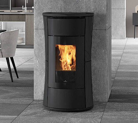 CHERIE H 10 Evo céram gris foncé  10kW (pellets)