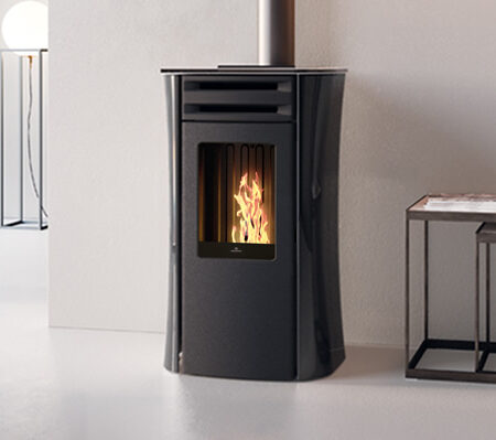 DANIA ATC verre noir 6kW (pellets)