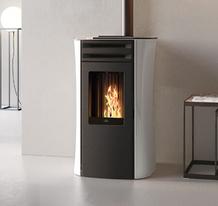DANIA AT verre blanc 6kW (pellets)