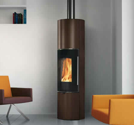 TALLY UP S Evo acier bronze 8kW (bûches)
